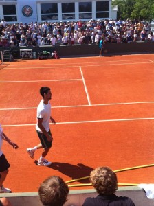 Novak Warm Up French Open